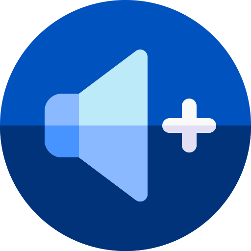 Increase volume icon