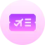 Airplane ticket icon 64x64