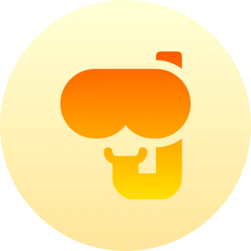 Diving mask icon