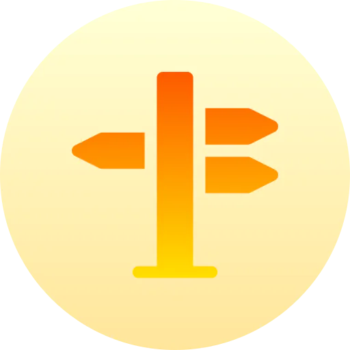Signpost icon