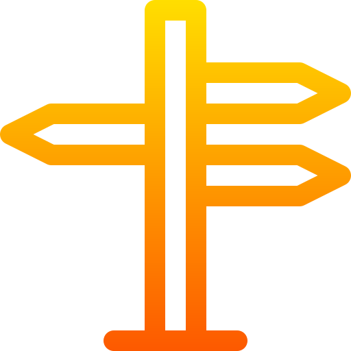 Signpost icon