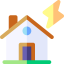 Flooded house icon 64x64