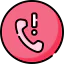 Missed call icon 64x64