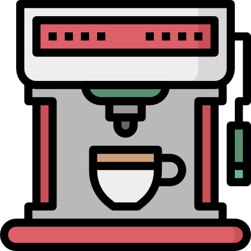 Coffee machine icon
