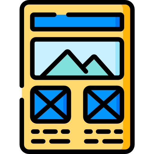Wireframe icon