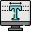 Edit text icon 64x64
