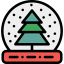 Snow globe icon 64x64