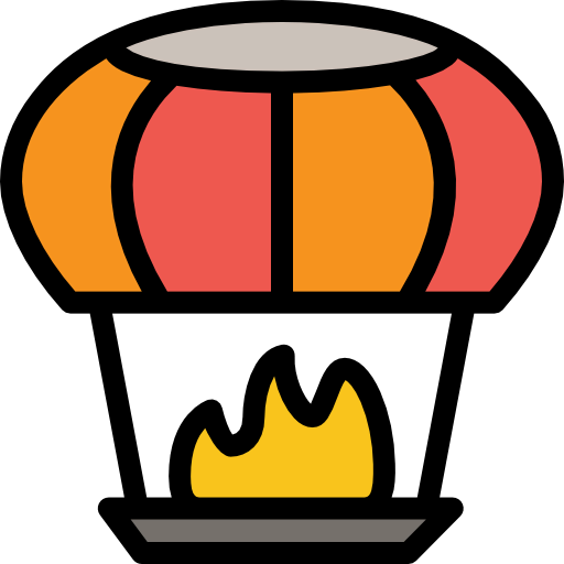 Sky lantern icon
