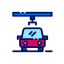 Car manufacturing icon 64x64