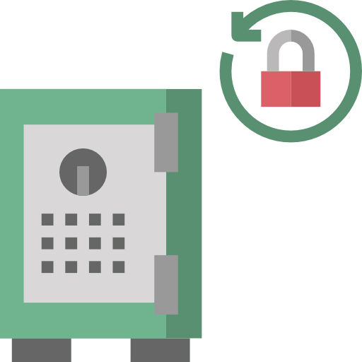 Safe box icon