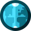 Earth globe icon 64x64