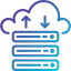 Cloud server icon 64x64