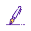 Calligraphy pen icon 64x64