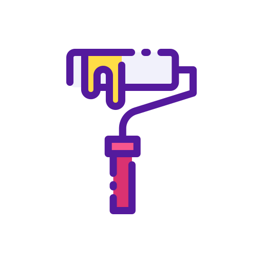 Paint roller icon