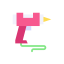 Hot glue gun icon 64x64