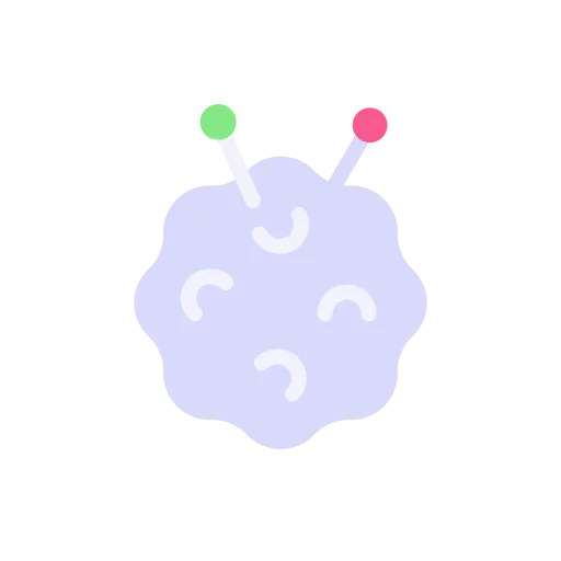 Wool ball icon