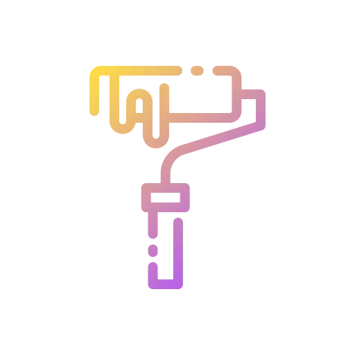 Paint roller icon