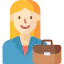 Working woman アイコン 64x64