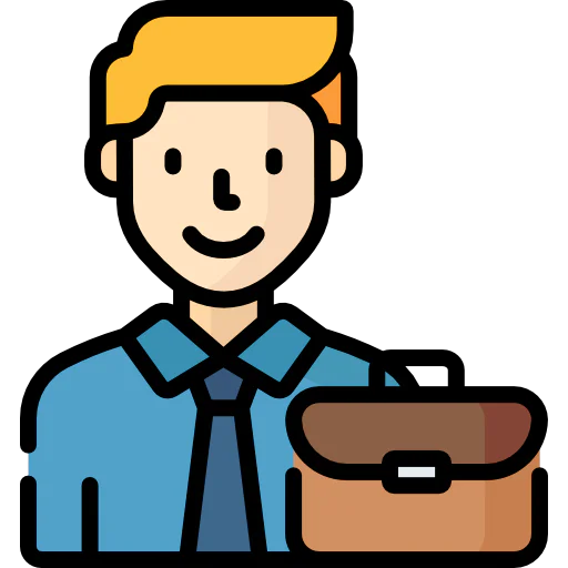 Working man icon