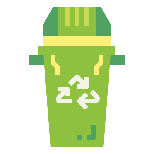 Trash bin icon