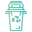 Trash bin icon 64x64