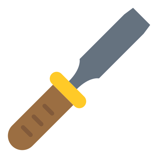 Wood chisel icon
