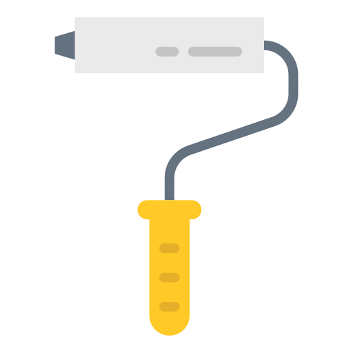 Paint roller icon