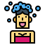 Hair wash icon 64x64