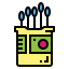 Cotton buds icon 64x64