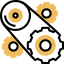 Cogwheels Symbol 64x64