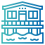 Stilt house icon 64x64