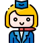 Air hostess icon 64x64