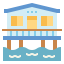 Stilt house icon 64x64