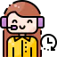 Call center agent icon 64x64