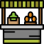 Food stand icon 64x64