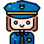 Policewoman icon 64x64