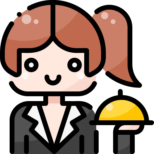 Waitress icon