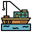 Fishing boat biểu tượng 64x64