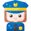 Policewoman icon 64x64