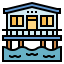Stilt house icon 64x64