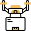 Drone delivery アイコン 64x64