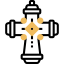 Christian cross icon 64x64