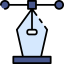 Pen tool ícono 64x64