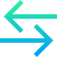 Left and right arrows Ikona 64x64
