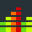 Sound bars icon 64x64