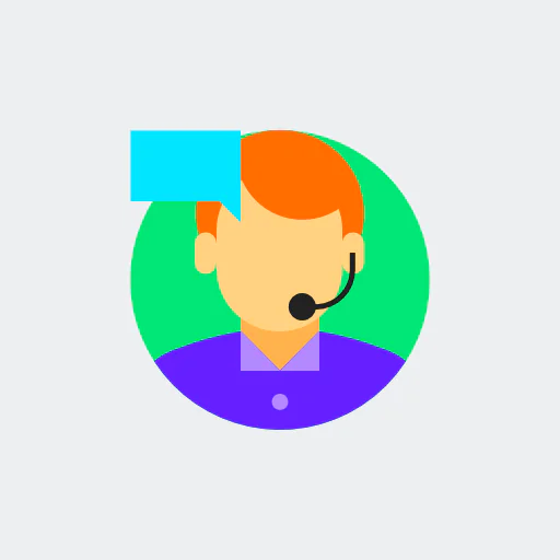 Telemarketer icon