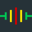 Sound bars icon 64x64
