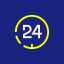 24 hours icon 64x64
