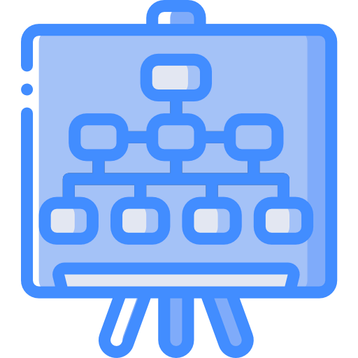 Flow chart icon