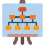 Flow chart biểu tượng 64x64